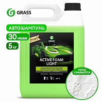 картинка Автошампунь с активной пеной 5 кг GRASS ACTIVE FOAM LIGHT легкосмываемый, концентрат, 132101 от магазина