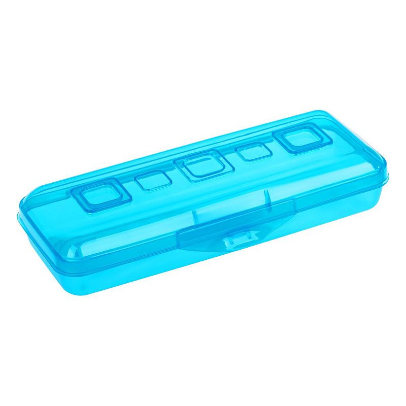 Пенал-футляр, 210*90*40 СТАММ, неоновые цвета, ассорти 