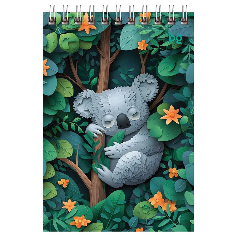 Блокнот А6 40л. на гребне BG "Paper art"