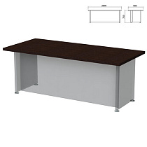 Столешница стола письменного "Приоритет" (2000х900х750 мм), венге, К-905, К-905 венге