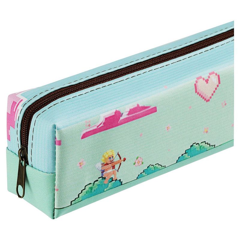 Пенал мягкий 200*55*40 MESHU "Gamer", искусственная кожа 