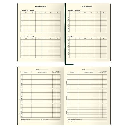 Дневник 1-11 кл. 48л. (твердый) BG "Sport. Tennis", иск. кожа, комбинирование материалов, тиснение фольгой, ляссе