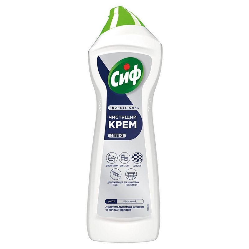 Средство чистящее Cif Professional "Active Fresh", крем универсальный, 750мл 