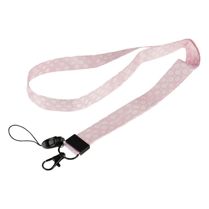 Лента для бейджей MESHU "Paw", 45см, петелька, карабин, опп пакет с европодвесом