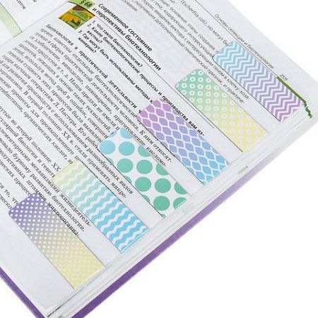 Закладки для книг МАГНИТНЫЕ, "GRADIENT", набор 12 шт., 60x20 мм, BRAUBERG, 113170 