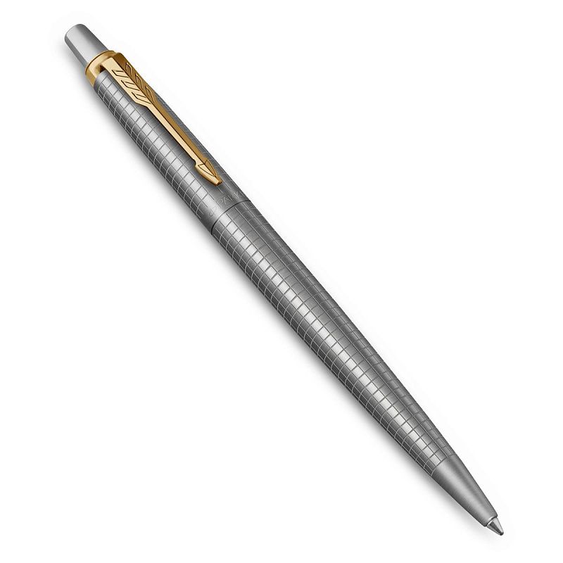 Ручка шариковая Parker "Jotter 70th Stainless Steel GT" синяя, 1,0мм, кнопочн., подарочная упаковка 