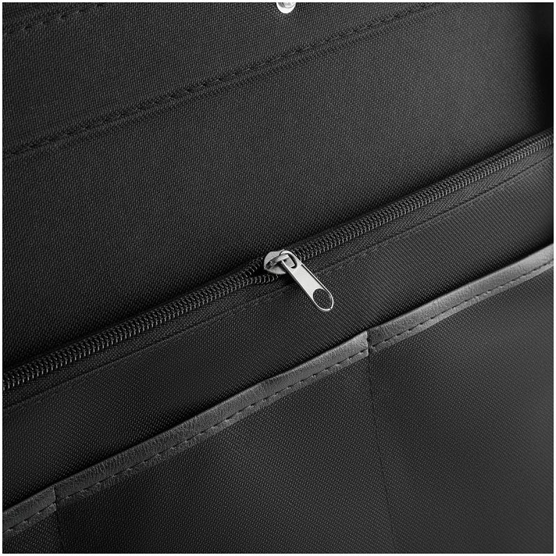 Папка деловая OfficeSpace "Dublin" кожзам, на молнии, ручка-трансформер 