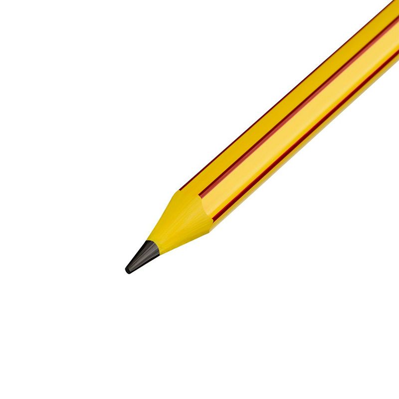 Карандаш ч/г Красин "Эволюция" ТМ (HB), с полосами, заточен., пластиковый 