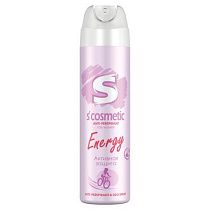 Дезодорант-антиперспирант женский 145 мл, S’COSMETIC "Energy", СИБИАР, 5-05.01.025.15 