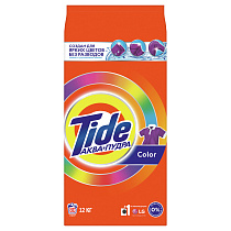 Порошок для машинной стирки Tide "Color", 12кг 