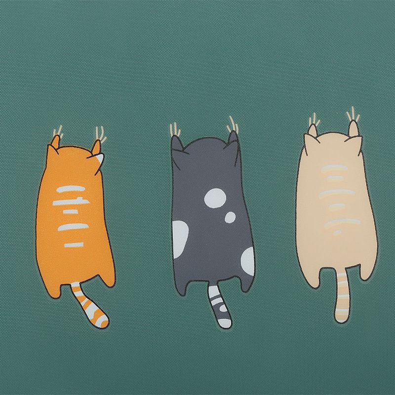 Рюкзак MESHU "Сats", 43*30*13см, 1 отделение, 3 кармана, уплотненная спинка,  в комплекте пенал 19,5*4,5см 