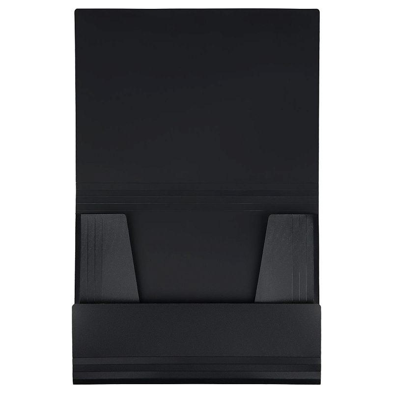 Папка на резинке OfficeSpace "Вита" А4, 500мкм, пластик, черная 