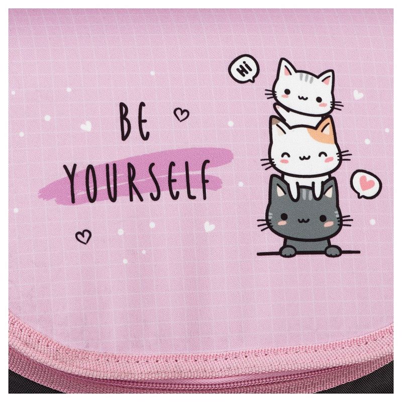 Ранец ArtSpace Junior "Be yourself" 37*28*21см, 1 отделение, 3 кармана, анатомическая спинка 