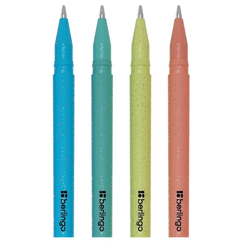 Набор гелевых ручек Berlingo "Brilliant Glitter" 10шт., 10цв., 1,0мм, корпус ассорти 