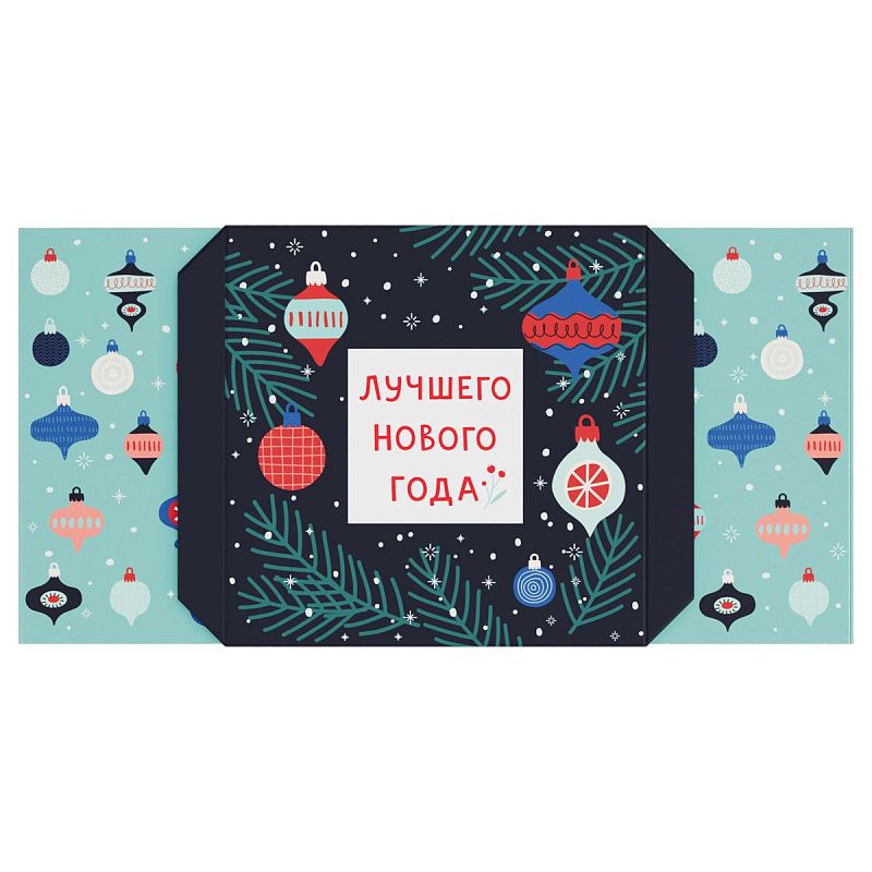 Коробка складная подарочная MESHU "Моменты счастья", (28*28*28см)