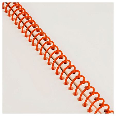 Скетчбук 40л., А5 на гребне BG "Neon. Orange", маркерная бумага 120г/м2