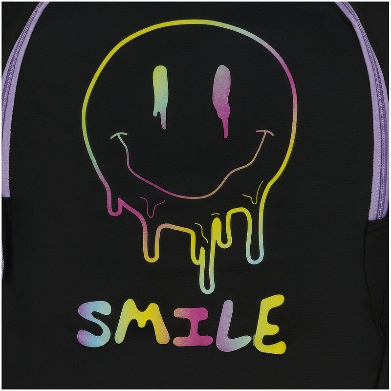 Рюкзак ArtSpace Classic "Smile", 40*29*18см, 2 отделения, 2 кармана, PU покрытие, уплотн. спинка 