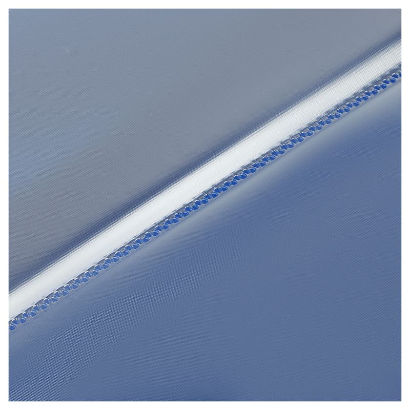 Папка с 10 вкладышами СТАММ "Стандарт" А4, 9мм, 600мкм, пластик, синяя 