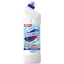 Средство для туалета Domestos "Ультра белый", гель, 1л 