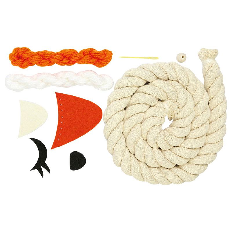 Набор для шитья игрушки в виде подвески ТРИ СОВЫ "Лисичка", картонная коробка