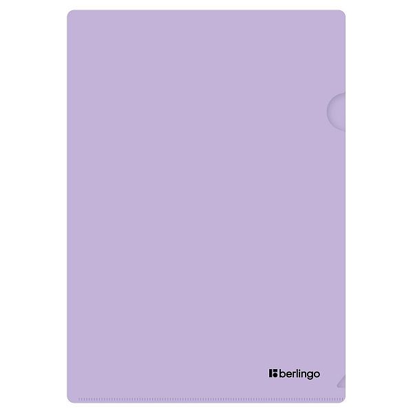 Папка-уголок Berlingo "Instinct", А4, 330мкм, лаванда