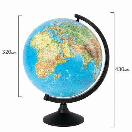 Глобус физический GLOBEN "Классик", диаметр 320 мм, К013200015 