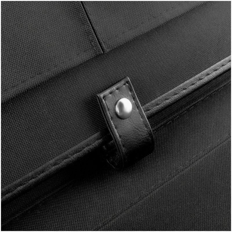 Папка деловая OfficeSpace "Venezia" кожзам, на молнии, зажим для бумаг 