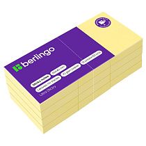 Самоклеящийся блок Berlingo "Ultra Sticky", 50*40мм, 12 блоков по 100л., пастель, желтый Самоклеящийся блок Berlingo "Ultra Sticky", 50*40мм, 12 блоков по 100л., пастель, желтый