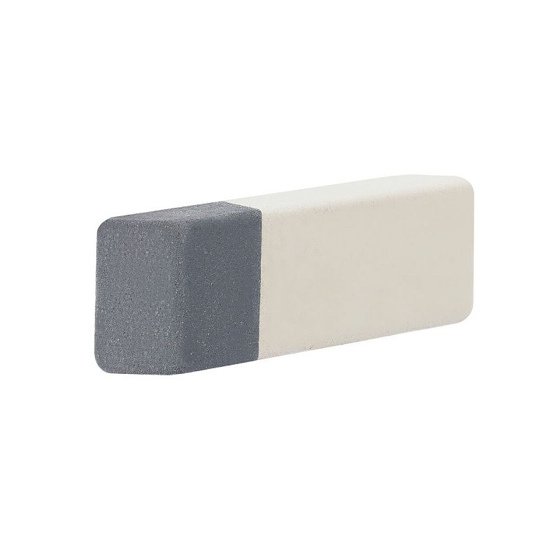 Ластик Koh-I-Noor "Sanpearl" 40, скошенный, комбинированный, натуральный каучук, 57*19,5*8мм 