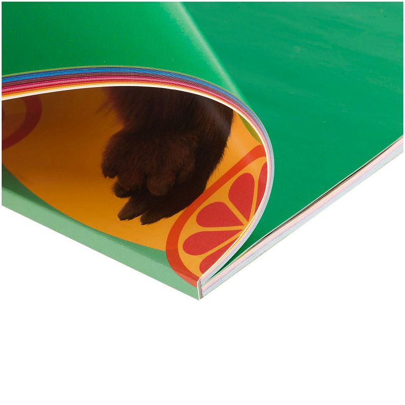 Цветная бумага А4, Мульти-Пульти, двустор., 64л.(32л. мелованная+32л. Офсетная), 16цв., на склейке, "Чебурашка"