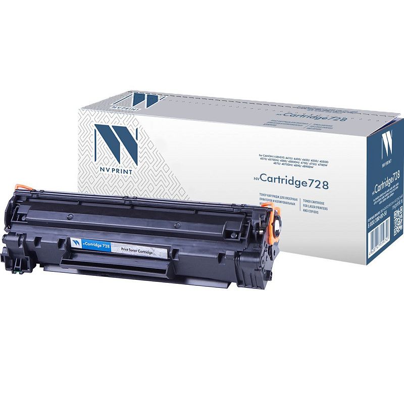 Картридж совм. NV Print 728 черный для Canon i-SENSYS MF4410/MF4430/MF4450/4550 (2100стр.)