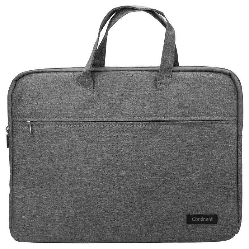 Сумка для ноутбука 15,6"-16" Continent CC-107 GR полиэстер, серый, 395*300*35мм 