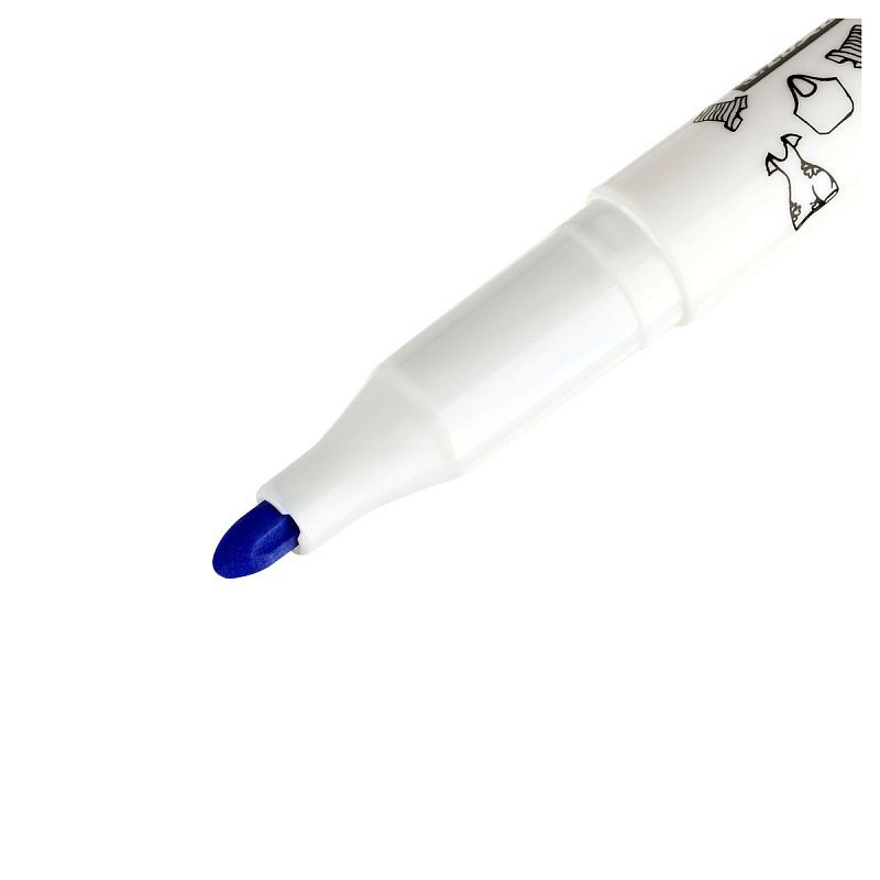 Набор маркеров для ткани Luxor "Fabric", пулевидный, 1-2мм, 10цв., ПВХ, европодвес 