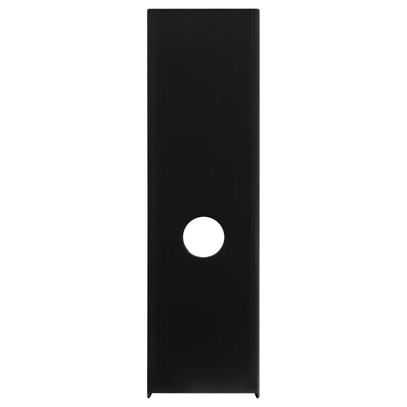 Лоток для бумаг вертикальный СТАММ "Актив", черный, ширина 70мм