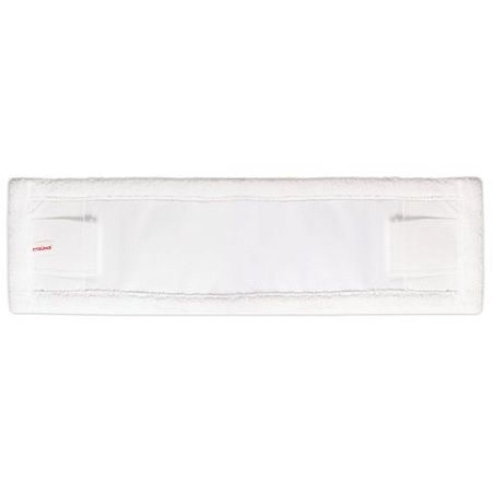 Насадка МОП плоская для швабры/держателя 40 см, уши/карманы (ТИП У/К), микрофибра, LAIMA, 603122
