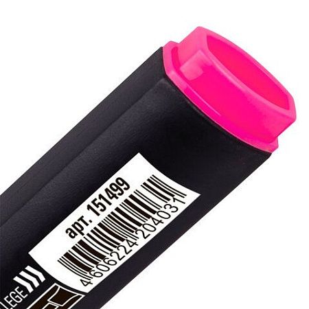 Текстовыделитель STAFF College "STICK HL-497", РОЗОВЫЙ, 1-4 мм, 151499 