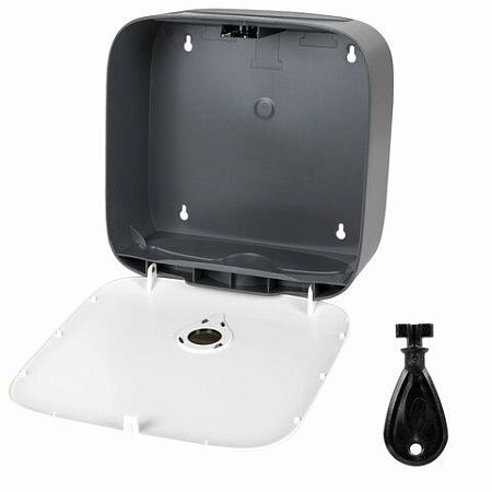 Диспенсер для полотенец ULTRA LAIMA PROFESSIONAL (Система H3), V-сложения, белый, ABS-пластик, 606834 