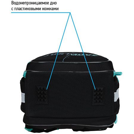 Ранец Berlingo Expert Light облегченный "Just move" 38*28*15см, 3 отделения, 2 кармана, анатомическая спинка 