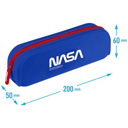 Пенал 1 отделение, 200*50*60 Berlingo "Ad Astra", силикон 