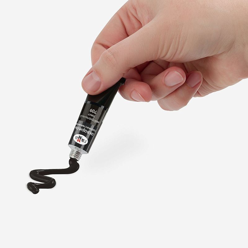 Акварель художественная Гамма "Старый мастер" нейтральный тинт, 9мл, туба