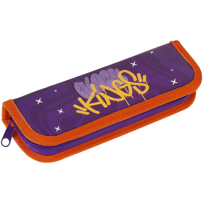 Пенал 1 отделение, 190*60 ArtSpace "Kings", ламинированный картон 