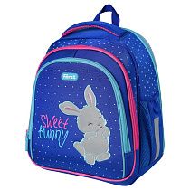 Ранец Först F-BASE "Sweet bunny" 36*29*17см, 3 отделения, 2 кармана, анатомическая спинка Ранец Först F-BASE "Sweet bunny" 36*29*17см, 3 отделения, 2 кармана, анатомическая спинка