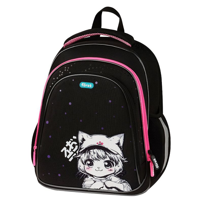 Ранец Först F-Base "Plush Dream" 36*29*17см, 3 отделения, 2 кармана, анатомическая спинка