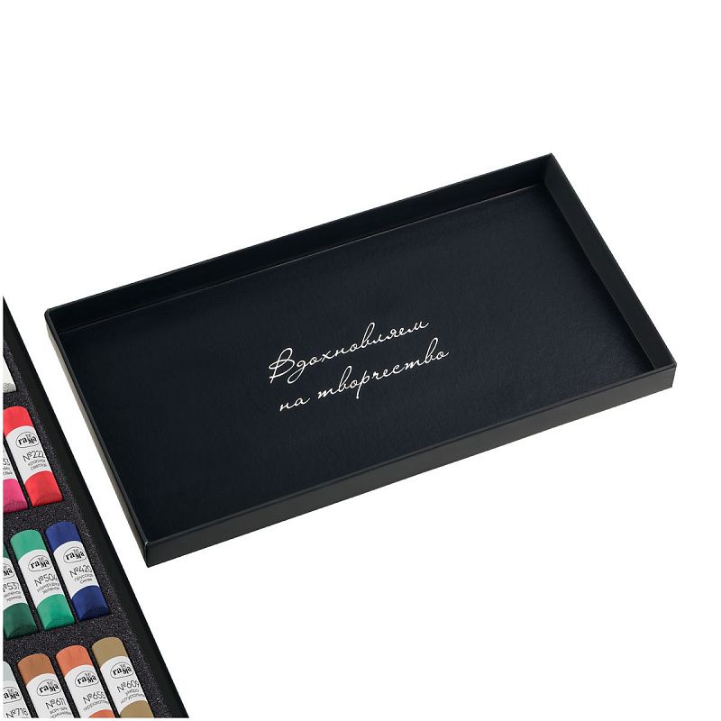 Пастель художественная Гамма, 24 цвета, картон. упак.