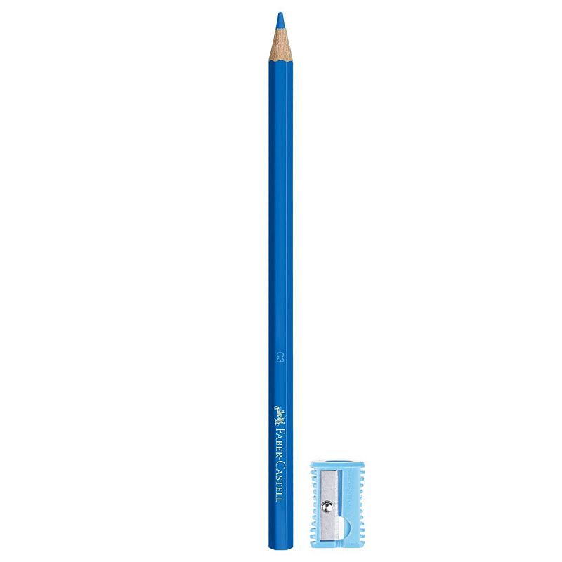 Карандаши цветные Faber-Castell "Замок", 36цв., шестигр., заточ.+6цв.+ч/г кар.+точилка, картон, европодвес