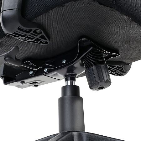 Кресло руководителя Helmi HL-E36 "Support", ткань черная
