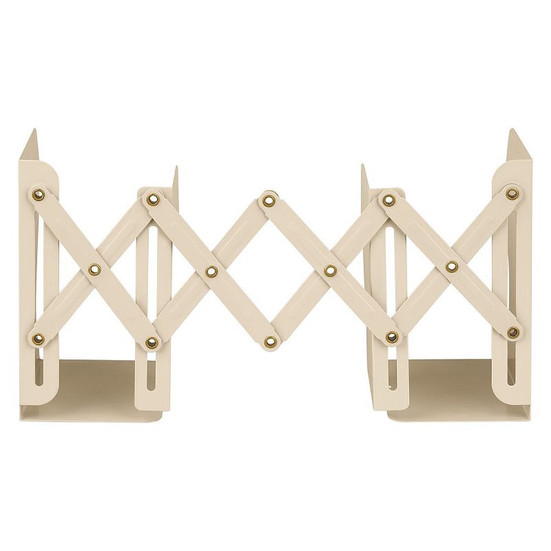 Подставка для книг MESHU "Cute Cat", металлическая, 3 отделения, раздвижная 