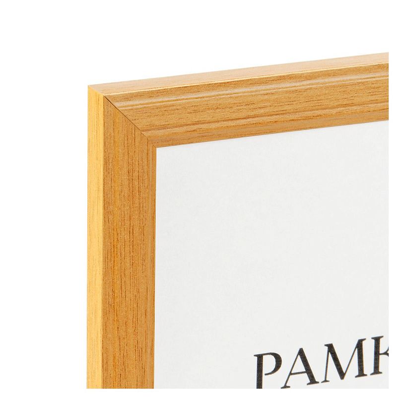 Рамка деревянная (МДФ) 21*30см, OfficeSpace, №1, акриловое небьющееся стекло, янтарь