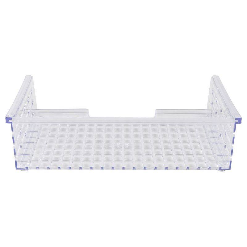 Лоток для бумаг горизонтальный СТАММ "XXL", прозрачный