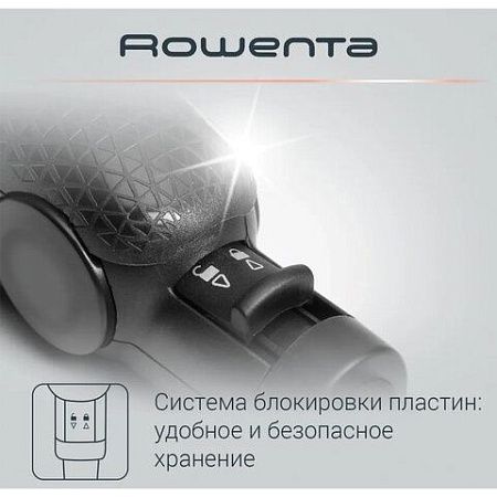 Выпрямитель для волос ROWENTA SF6220D0, 5 режимов нагрева 130-230°С, керамика, черный, 1830005680
